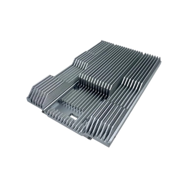 CNC Lathe Machining Aluminum Alloy Industrial Extrusion Heatsink Precision Electroless Nickel Plating Customizable