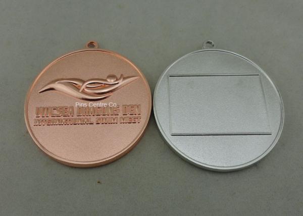 Multi Plating 3D Die Casting Sport Medals , Customized Awards Medals By Stamping