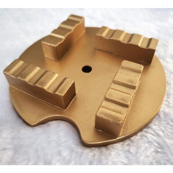Golden 140mm Diamond Grinding Disc For Granite / Marble
