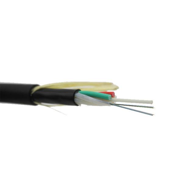 Single Mode ADSS All Dielectric Fiber Optic Cable 12 24 48 96 Core For Aerial