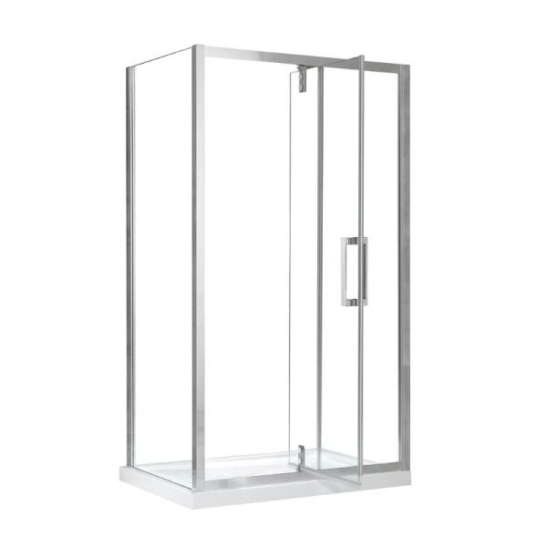 OEM Laminated Tempered Glass Flat Frameless For Shower Room