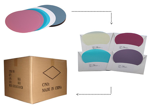 Бумага оптического волокна лаппинг фильма оптического волокна диаманта полируя меля полируя