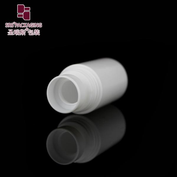 RPPC Deodorant Plastic PCR Empty Roll On Bottle 60ml With Pink Cap