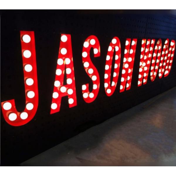 KooSion outdoor metal letter luminous signs