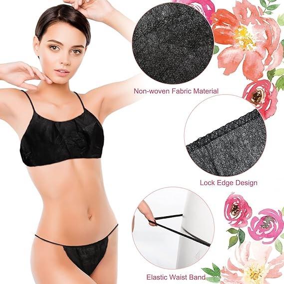 Disposable Polypropylene PP Non Woven T-Back Panties Beach Ladies Disposable Sexy Thin Bikini Thong