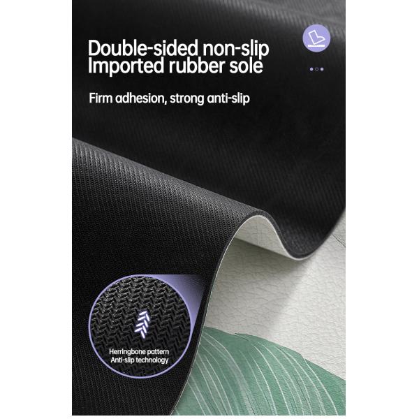 Long Kitchen Entrance Floor Mat with Customized Design and Waterproof Function