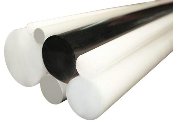 Premium Grade PTFE Rod with Hardness 55+/-5 Shore D, Temperature Resistant -180°C to +260°C and Tensile Strength 20-30Mpa