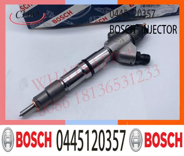 0445120357 Motor Diesel Common Rail Injetor de Combustível para Caminhão de Aço 0445120446