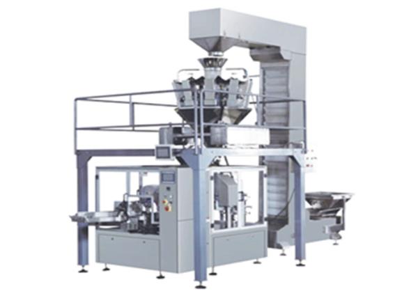 Safe Automatic Granule Packaging Machine , Weighing Bag Packaging Equipment