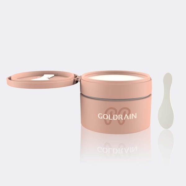 Пустой ветроуловитель Whith крышки сальто опарников GR721D 100ML PCR PP/PP косметический