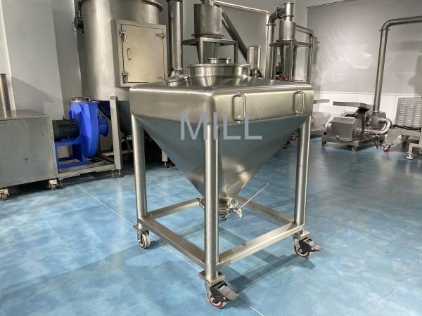 Square Lbc Bin Vacuum Conveyor For Powder Automatic Pharma Binl CE Approved