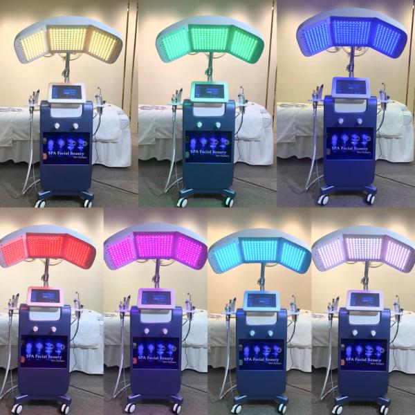 Hot Selling 8 Head Facial Beauty Machines Professional Portable Oxygen Facial Machine