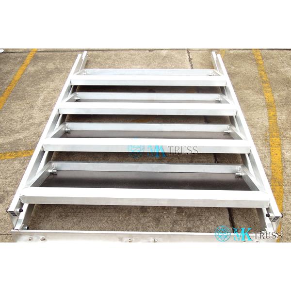 1200*2400мм Противоскользящая алюминиевая рама Мобильная сценическая платформа для развлечений на открытом воздухе