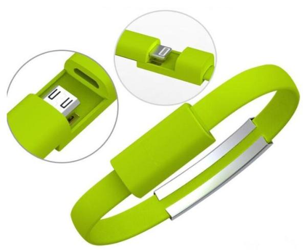wristband Micro usb magnet bracelet high speed charging cable for iphone 6 5s samsung s5