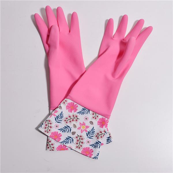 Перчатки дополнительного длинного рукава домочадца резиновые для Dishwashing кухни