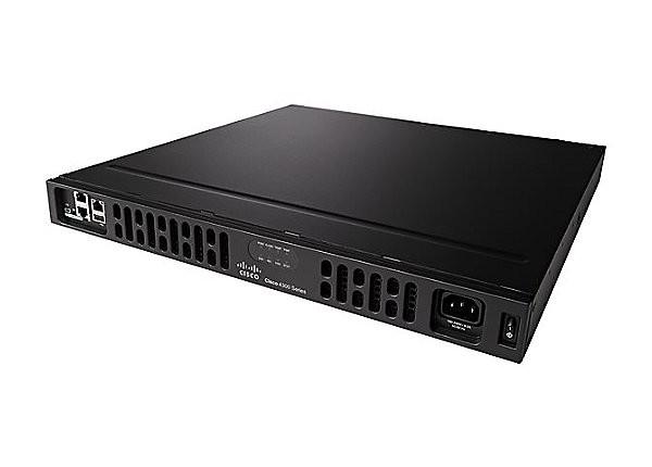 ISR4331/K9 Cisco 4331 Router - 3 Ports - 6 Slots - Desktop, Rack-Mountable, Wall Mountable