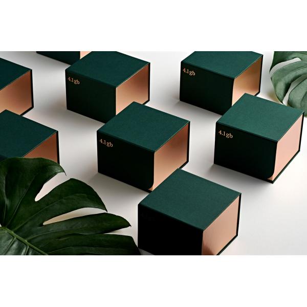 Magnetic Closure Luxury Jewelry Box Custom Logo Eco Friendly Packaging