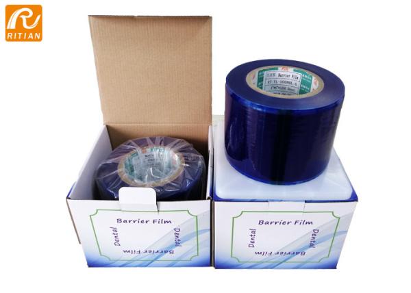 Dental Clinic Use Blue Barrier Film Anti Cross Infection For Hard Clean Places / Dental Clinic