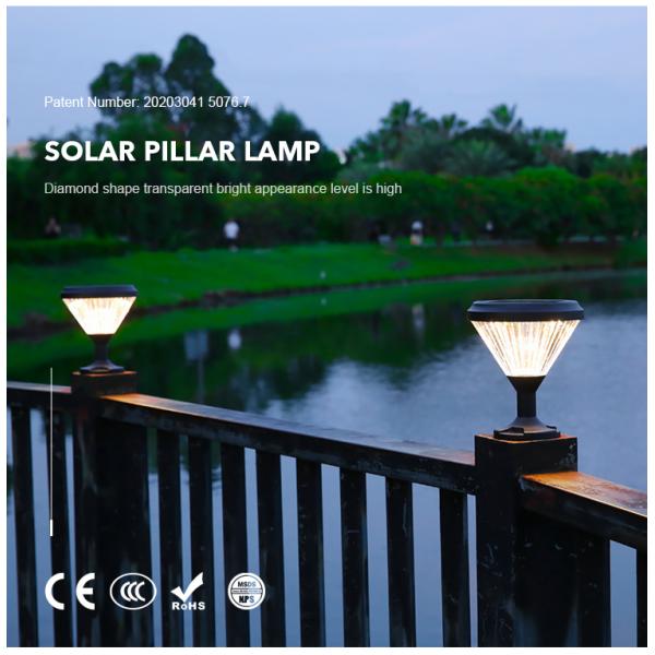 Свет штендера DC 3.2V солнечный, солнечные лампы пала для вилл дворов