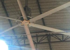 中国 伝統的なHVLS電動天井扇風機 6 アルミブレード