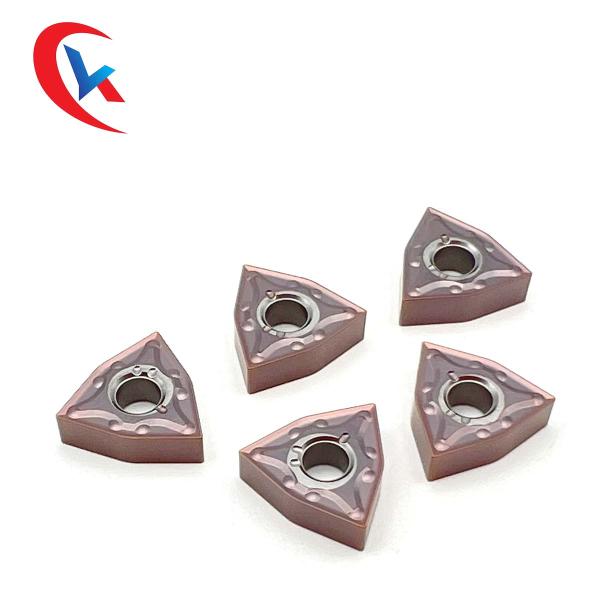 WNMG080404-MA PVD Coating Carbide Milling Inserts Stainless Steel Finishing