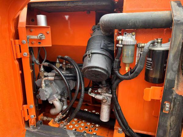 Usado Hitachi Zaxis 120 Excavator 7 Ton ZX70 Crawler com motor ISUZU componentes-chave motor engrenagem caixa de velocidades rolamento para Sal