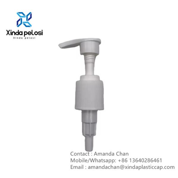 High Neck Plastic White Lotion Pump Shampoo Bottle Pump For Lotion Pump Bottles