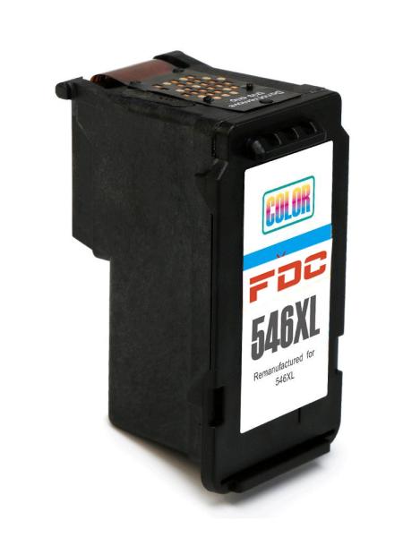 Recycled 2 - Pack Rebuilt Ink Cartridges For Canon  PG 545XL CL546XL Compatible