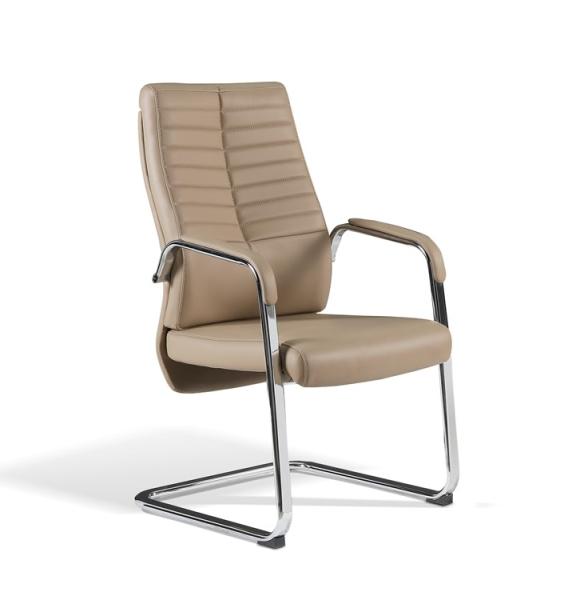 20GP 62cm Leather Office Task Chair Ergonomic Executive Desk Chair PU Armrest Padding