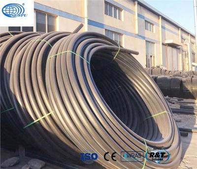 HDPE High Density Polyethylene PE Water Pipes 12m Black Poly Pipe For Potable Water