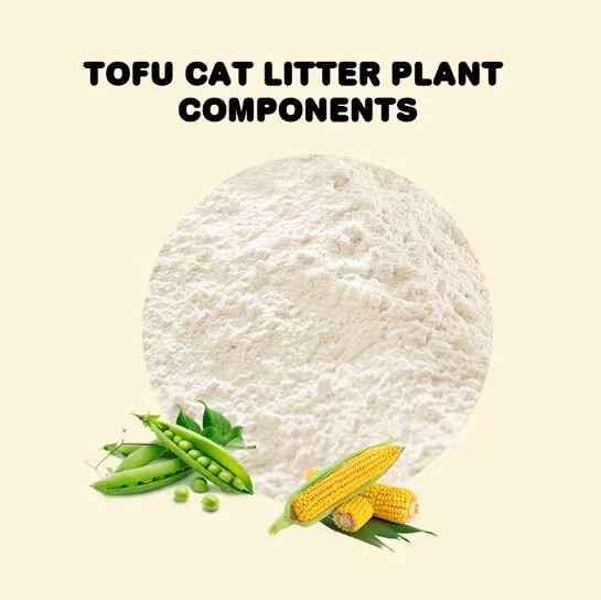 Customizable Flavors Flushable Clumping Cat Litter 2.5kg 5kg Low Dust Biodegradable Effectively Inhibiting Bacterial Growth Activated Carbon Cat Litter Suitable for Senior Cats and Sensitive Cats