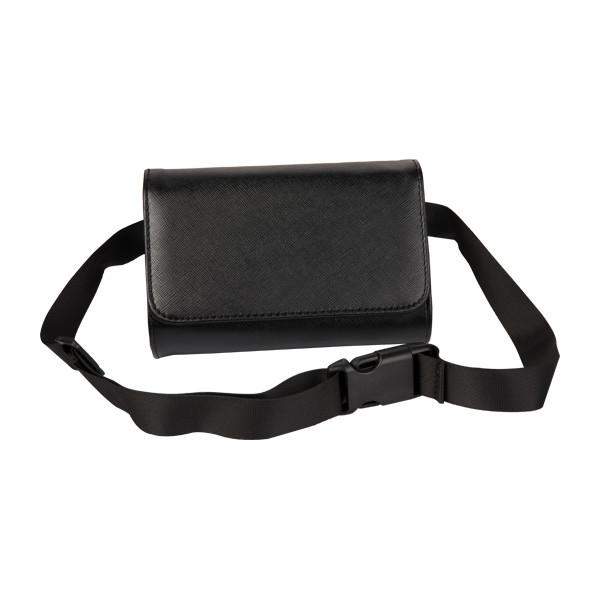 Anti Theft Travel Waist Bag , Lightweight Black Waterproof Fanny Pack