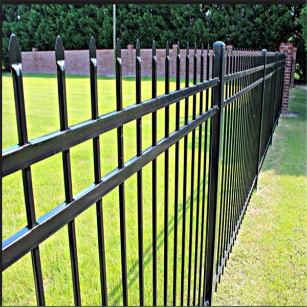 Residential Outdoor 6x8 Removable Decorative Wrought Iron Fence Panels