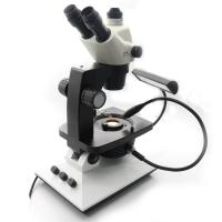 Bras 7.5X-50X Gem Trinocular Microscope d'oscillation de nouvelle génération de fable