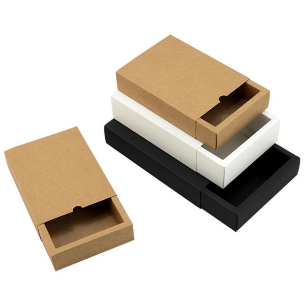 Système de boîtes à tiroirs modulaires Premium Empilable Emballage pour bijoux Papeterie Design minimaliste