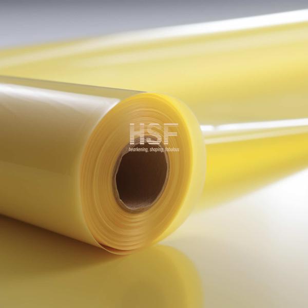 60μm Opaque Yellow CPP Silicone Coated Release Film with High Temperature Resistance