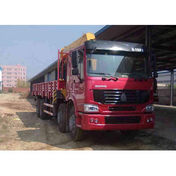 Высокая эффективность выдвигая тележку заграждения установила высоту крана 6X4 290HP 14.5m поднимаясь