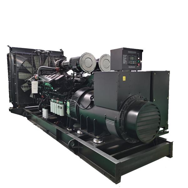 1500RPM 1500KVA gerador a diesel com motor Cummins 1200kw Genset de quadro aberto