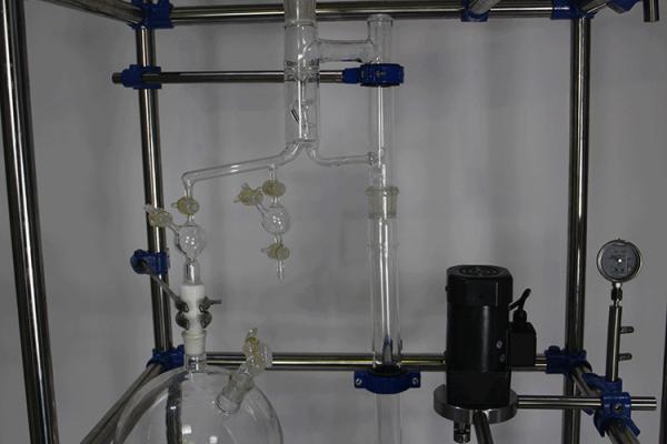 Lab Crystallizer Glass Pressure Reactor 304 Stainess Steel Material Convenient