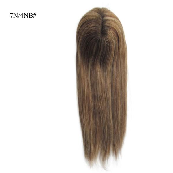 Mono Base Jewish Kosher Topper for Women 5.5X6 prime prime Cuticle Aligned Hair Piece