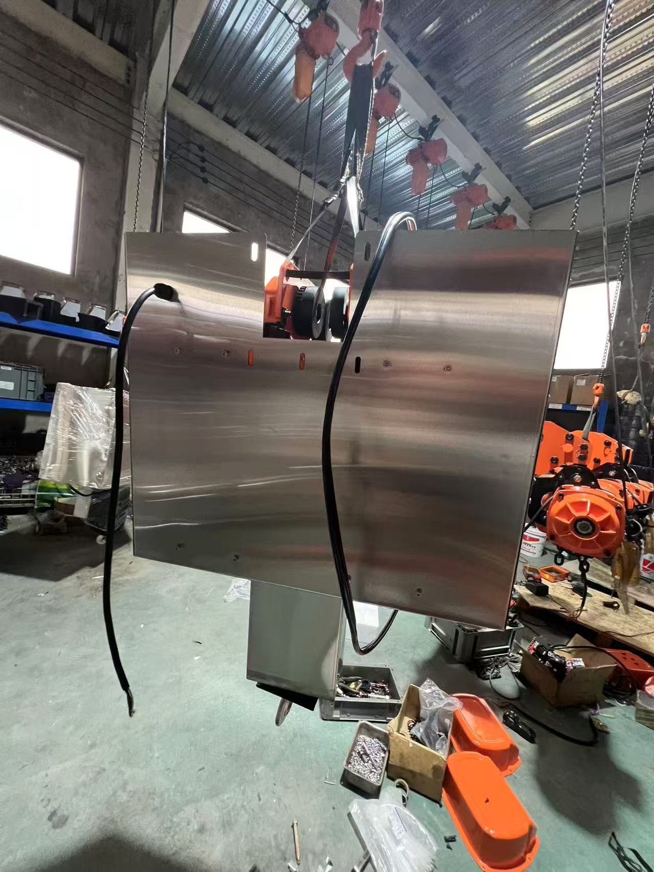 Corrosion Resistant Clean Room Hoist 0.5 Ton - 50 Ton 20 Ton Chain Hoist Rust Proof