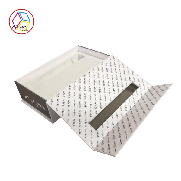 Sustainable Paper Cosmetic Box With Transparent PVC Window Eco - Friendly