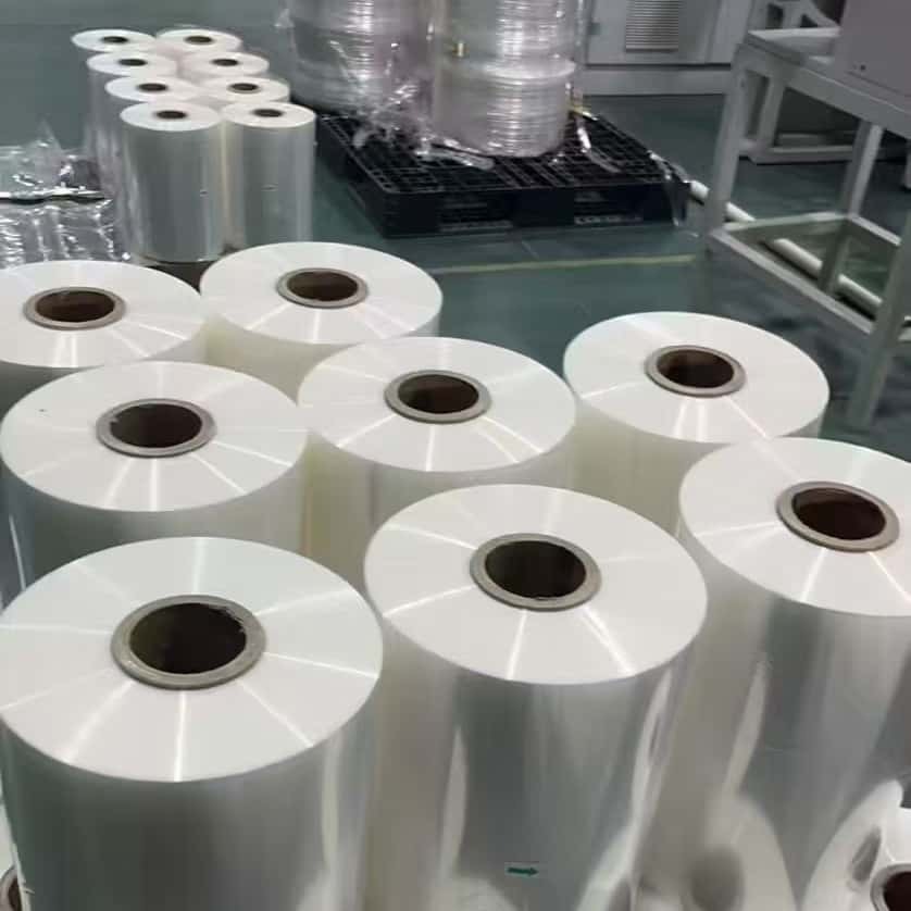 Industrial PETG Shrink Film Roll with 30μm-60μm Customized Thickness, 4000m Standard Roll Length, and TD Shrinkage for Packaging