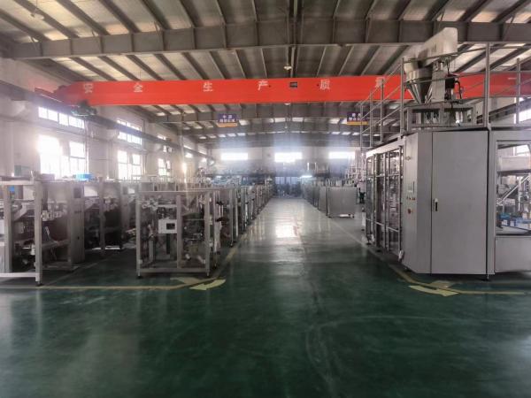 PLC Control Bags Powder Packaging Machine For Paper And Plastic Bags Packaging