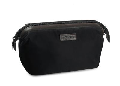Easy Carrying Mens Toiletry Bag 600D Polyester Material Simple Design Big Capacity