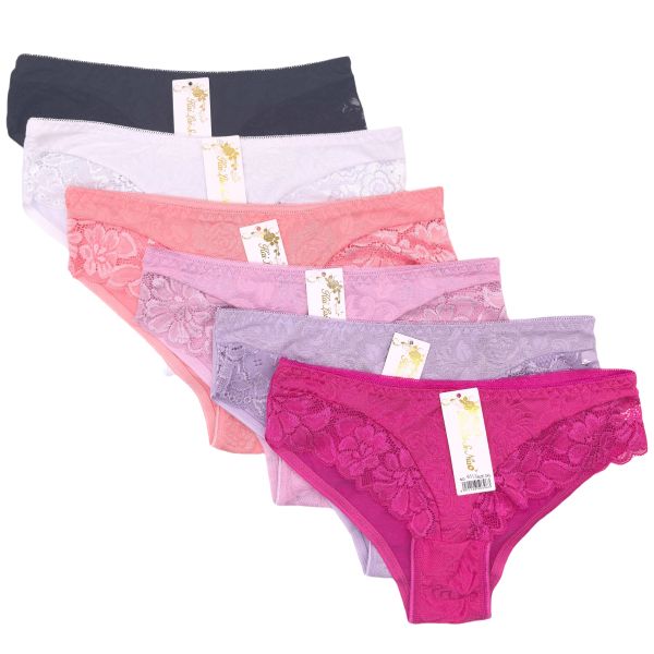 Jacquard Underwear Lady Best Selling Six Colors Lace Panties 2024 Hot Sell Lingerie for Girls