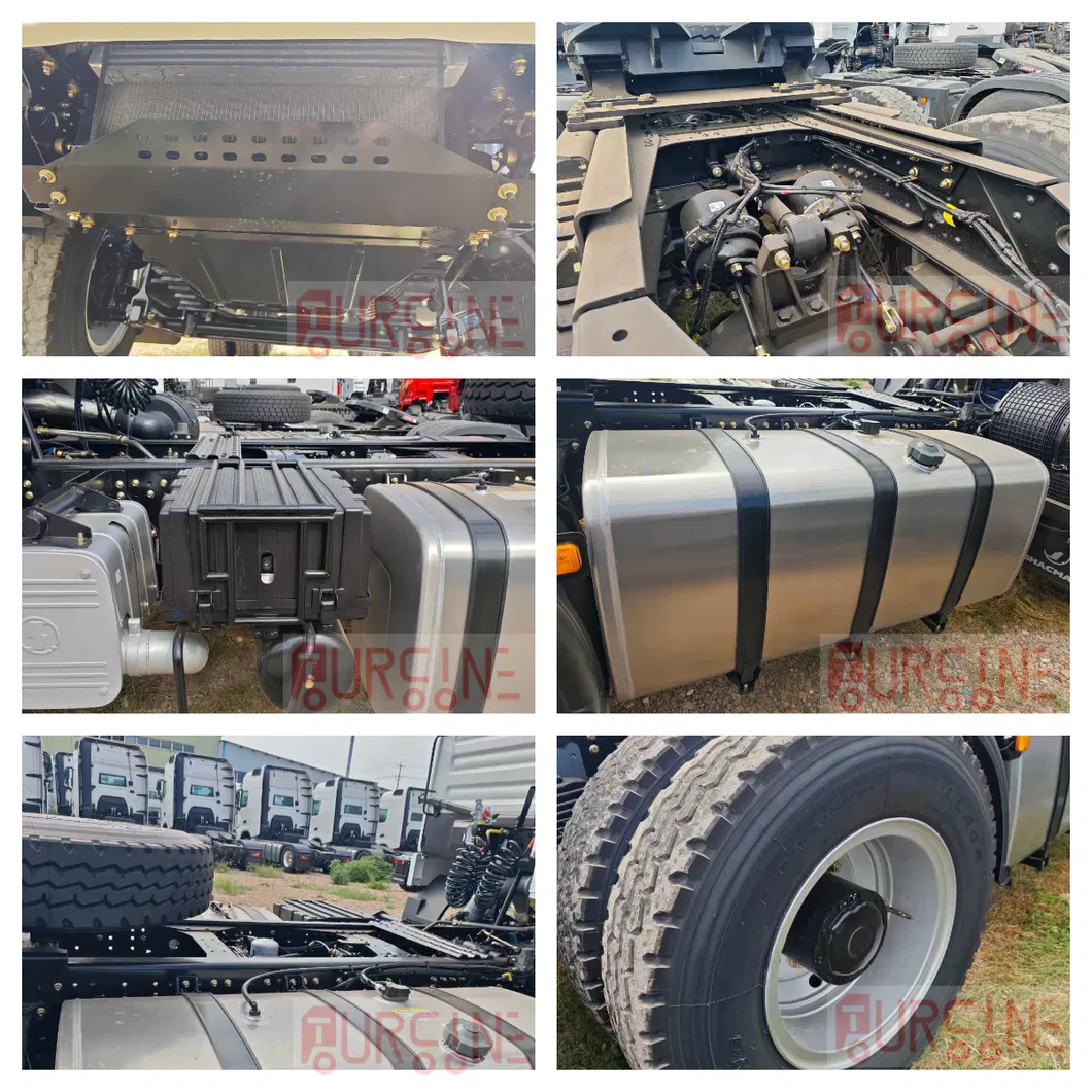 380HP Shacman F3000 6x4 Tractor Head Truck For Heavy duty Logistics Container Transportation