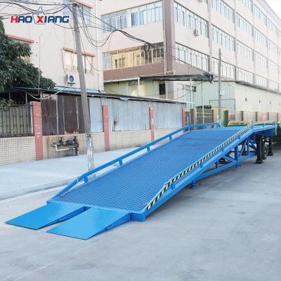10T-20T Rampe de quai portable Rampe mobile pour le déchargement des camions