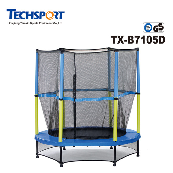 indoor cheap trampoline with enclosure with various models