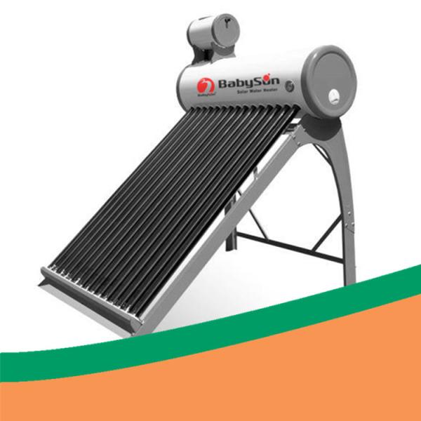 SUS 304 Solar Thermal Water Heater With Assistant Tank  Homes Using